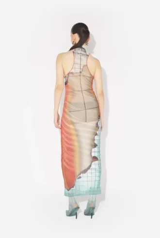 O vestido longo Fire O vestido longo Fire