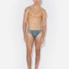 Slips de banho Blue Spiral Slips de banho Blue Spiral
