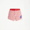 The red polka-dot swim slip The red polka-dot swim slip