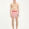 The red polka-dot swim slip The red polka-dot swim slip
