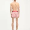 The red polka-dot swim slip The red polka-dot swim slip