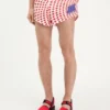 The red polka-dot swim slip The red polka-dot swim slip